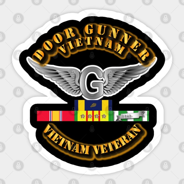 Door Gunner - VN w SVC Ribbons Sticker by twix123844